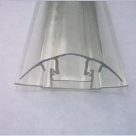 Customizable Lightweight Polycarbonate Sheet Connector H And U Profile
