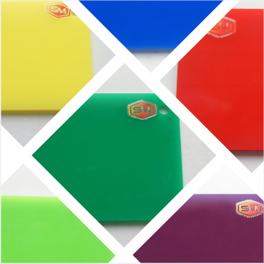 Colorful Low Price Engraved 4*8ft 6mm Plastic Colored Acrylic Sheet for Display