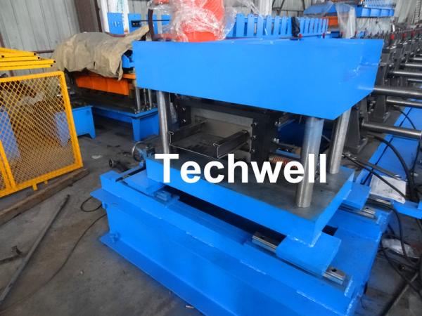 Quality Solid bottom 2.0mm Perforated Cable Tray Roll Forming Machine for sale