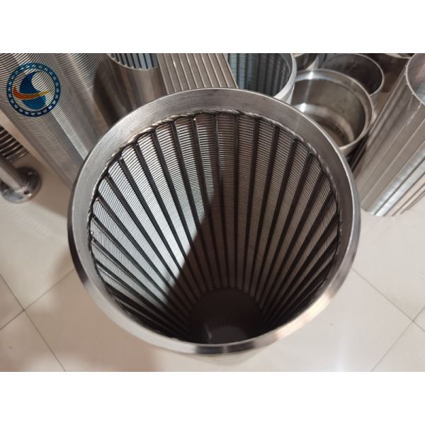 6-5/8" Continuous Slot Water Well Vee Wire Screen For Sand Control