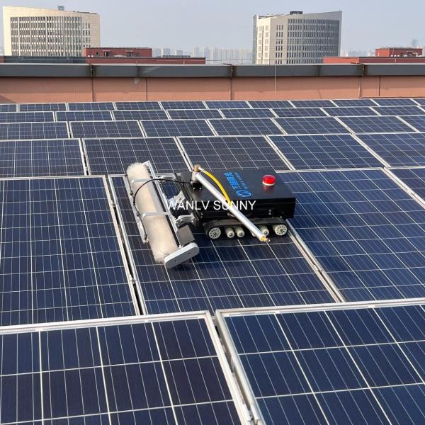 Quality Intelligent 1.1 Meter Width Brush for Solar Panel Cleaning in Building Industry for sale