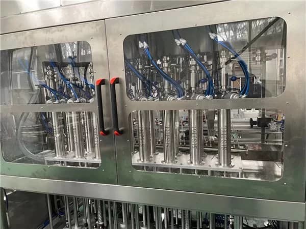 Automatic Volumetric Piston Filling Machine With Multy Heads Servo Driven Inline System