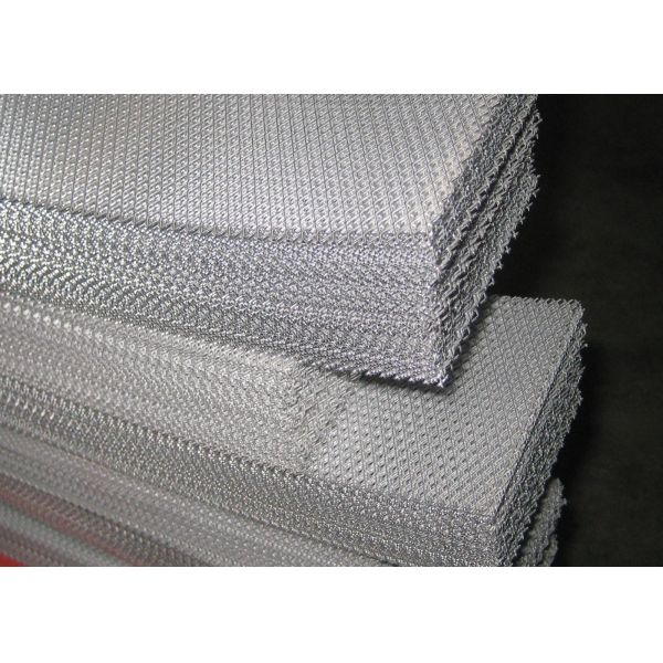 Polishing Hexagonal Expanded Metal Security Mesh 0.5mm 1mm Thick For Gutter Guard