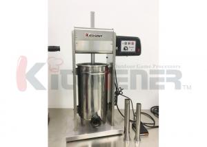 China SUS304 Electric / Manual Sausage Stuffer Machine Dual Speed Gear For Supermarket wholesale