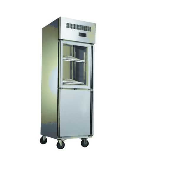 Commercial Upright Freezer , Kitchen Refrigerator Freezer CE CB