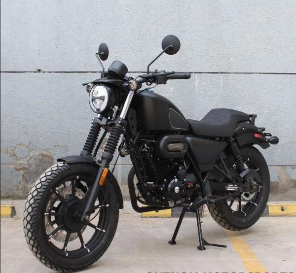 Quality Single Cylinder Air Cooled 250cc Chopper Motorcycle 4 Stroke Horizontal Type for sale