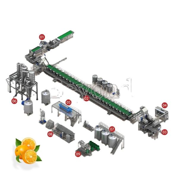 Quality 3 In1 Automatic Citrus Fruit Juice Processing Machine for sale