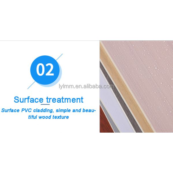 Waterproof Material and PVC Wall Panel for Customized Color Scene Display Width 122cm