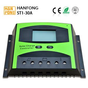 China 30A PWM Solar Charge Controller Smart LCD 12V/24V Auto Charge controller ZUNAU CY2430 wholesale