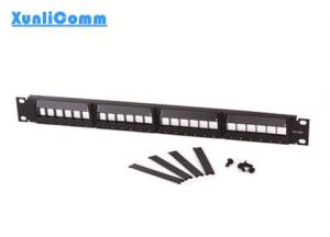 China amp style utp 24 port 1u 19inch blank(empty) patch panel wholesale