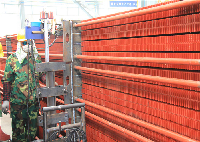 H Type Boiler Fin Tube Heat Exchanger Superheater Economizer