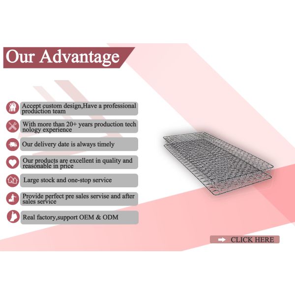 Customized 40HQ Loading Wholesale Price Diamond Spring Mattress Coils
