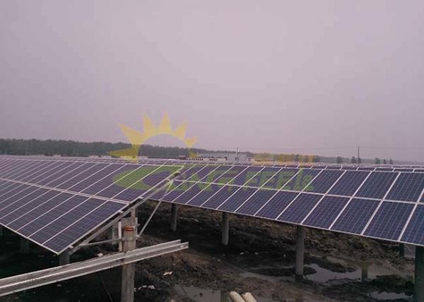 Quality Steady Structure Solar PV Mounting Systems Light Weight Aluminum Alloy 6005 T5 for sale