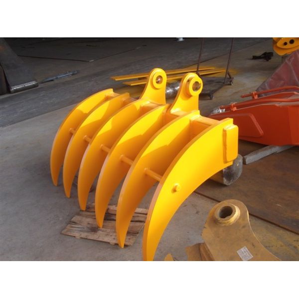 Mining 3 Ton 5 Ton 10 Ton Excavator Grass Rake standard