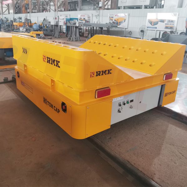 20 Tons battery electric trolley coil track transfer platform