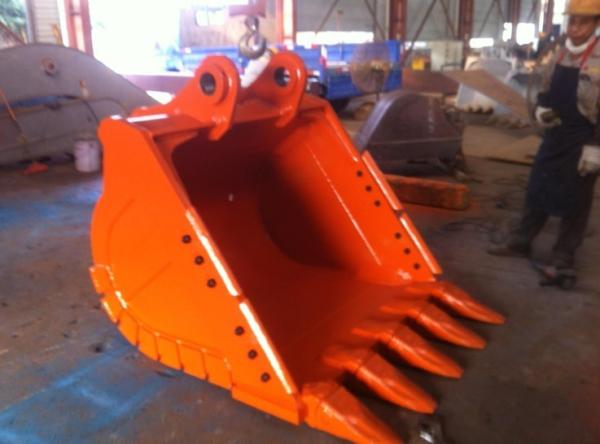 Quality Efficient 4.3cbm Heavy Duty Excavator Bucket With Sharp Teeth for sale