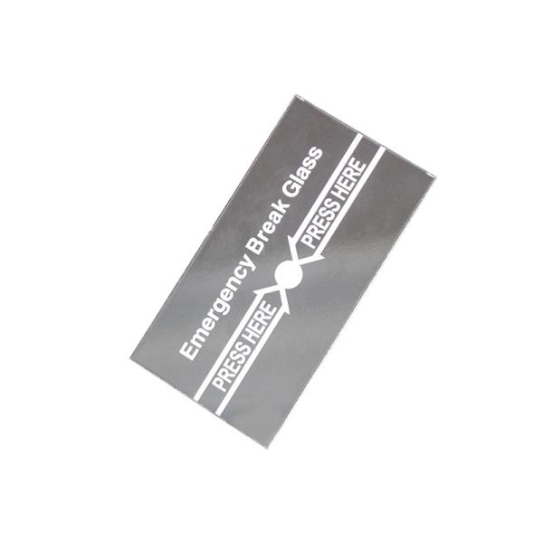 Quality Break Glass for Call Point Emergency Exit Push Button Changeable Glass for sale