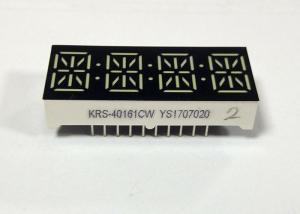 0.4 Inch 4 Digit Alphanumeric LED Display Common Anode 16 Segment