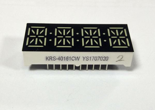 Quality 0.4 Inch 4 Digit Alphanumeric LED Display Common Anode 16 Segment for sale