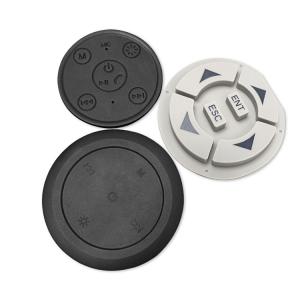 China Source Factory Direct Sales Round Printed Silicone Button Waterproof Feel Oil Silicone Button Control Silicone Keypad wholesale