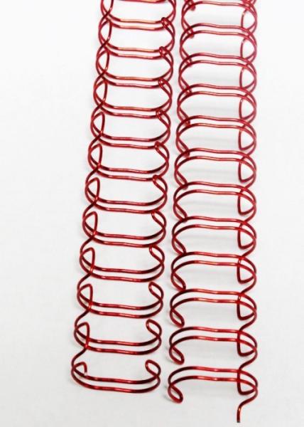 Quality Nylon Coated A4 Double Loop Wire , Double Wire Binding Spiral for sale