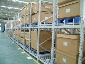 Customized Gravity Racking System Feed Shelving SGS Certificated