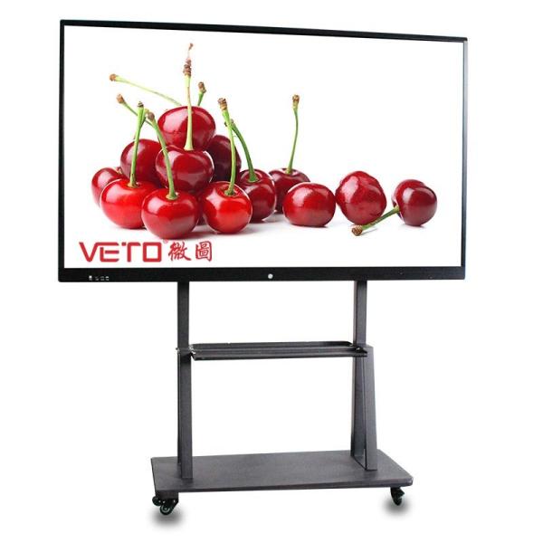 Quality High Brightness Touch Screen Interactive Whiteboard 3840*2160 UHD Resolution for sale