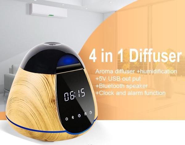 Quality Intelligent Air Scent Diffuser Room Diffuser Humidifier With LED Light for sale