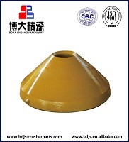 All over the world Sale Mining Equipment Parts Concave and Mantle for Crusher Wear