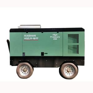 China 18m³/Min Delivery 1.7Mpa Pressure Drill Type Air Compressor 80L Oil Capacity wholesale