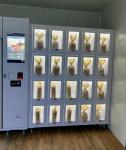 Self-Service Bakery Shop Combo Bread Vending Machine With Cooling System
