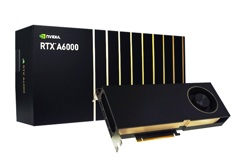 Ampere RTX A6000 48G GDDR6 Video GPU Graphics Card For Workstation 256bit