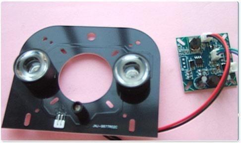 Quality 4W IR LED Illuminator Dual High Power LEDs  Longer Life Span for sale