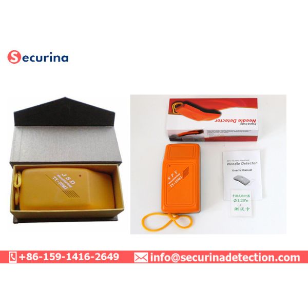 Magnetic Induction Portable Broken Needle Metal Detector For Garment / Textile