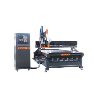 Automatic 9000Watt 3D CNC Wood Router Machine With Servo Motor