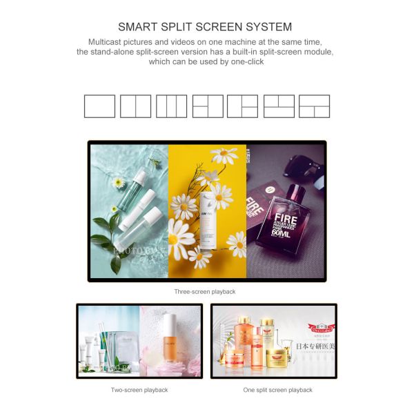 43 Inch 49 Inch High Definition Commercial Elevator LCD Display Screens