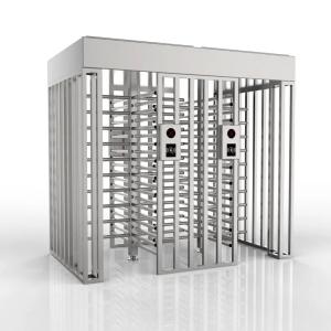 China Full Height Security Turnstile Gate SUS304 Stainlesl Steel Turnstiles on sale