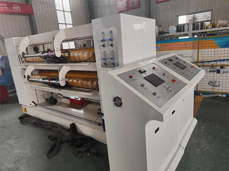 220v Single Facer Line 1400 1600 1800 Mm 2 Ply Paper Bag Making Machine 150m/min 30days