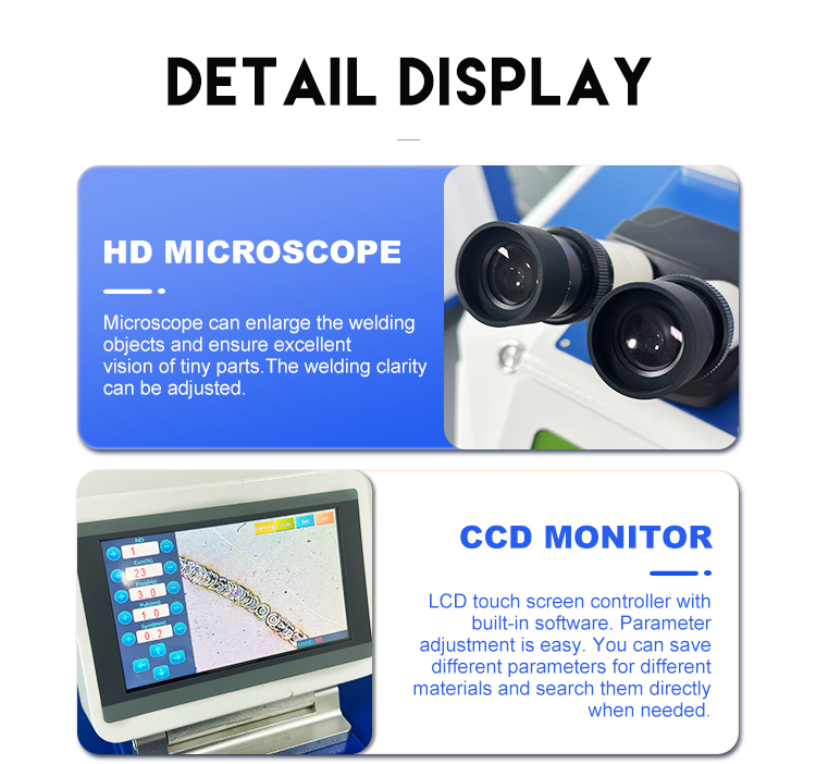 Direct Jewelry Laser Welding Machine with Fiber Yag Laser Source 200W/300W Gold and Max Laser Core Components