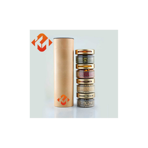 Cylindrical Paper Tubes For Cosmetics Moisture Resistance Travel Friendly