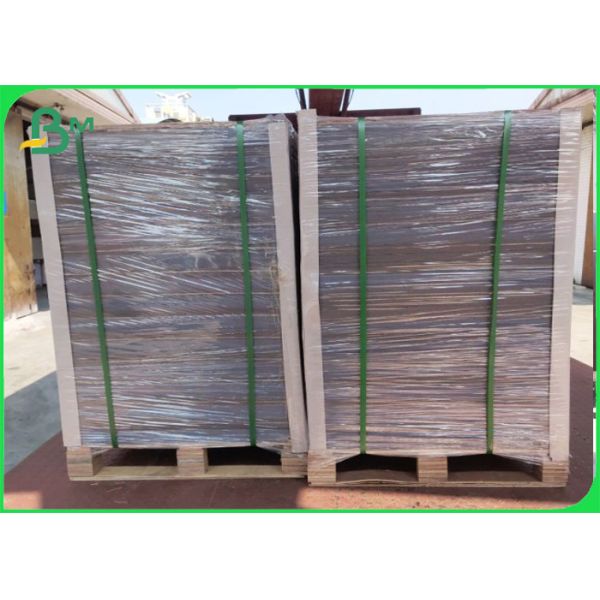 1.6mm Gloss Finished Colored Cardboard 1 Side Grey 1 Side Colored