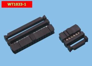 China 2.54mm  Pitch Idc Socket Connector WT1033-1 FC Flat Cable Connector Socket on sale