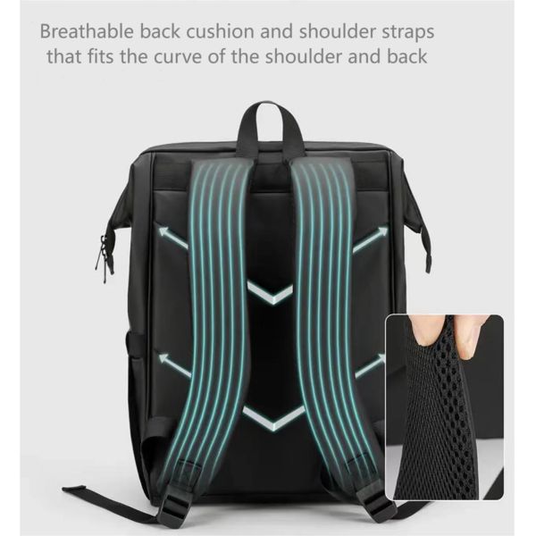 5-8kgs Load Large Carry On Backpack Men Waterproof Business Backpack Flight Approved