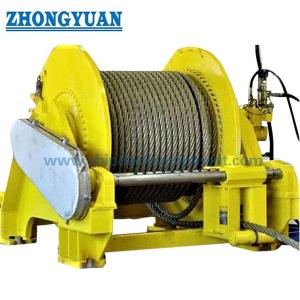 China Large Pull Capacity Marine Hydraulic Towing Winch Ship Towing Equipment wholesale