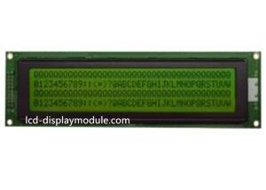 China Yellow Green Super Twisted Nematic Display COB Resolution 40x4 For Education wholesale