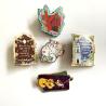 Buy cheap Custom Logo Magnetic Pin Maker - Hard/Soft Enamel Metal Brooch Lapel Pins from wholesalers