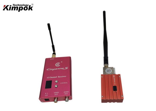 Quality 1.2GHz Wireless Video Transmitter And Receiver With 8 Watt Power Amplifier for sale