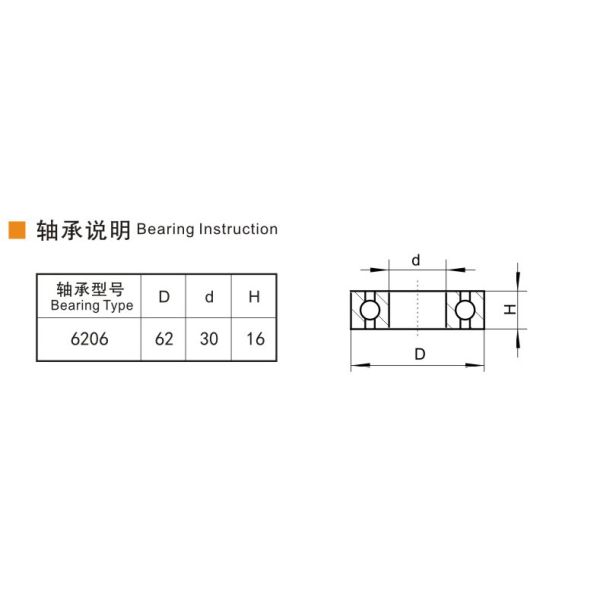 EDL Extra Heavy Duty 8 Inch Caster 1700kg Load For Industrial Workshop Use 938-26