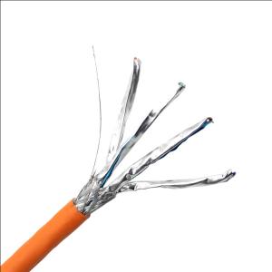 China 23awg 650mhz LSZH CAT7 LAN Cable , Cat 7 Shielded Ethernet Cable wholesale