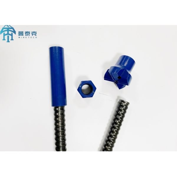 T40 3M Self Drilling Anchor Bar For Rock Bolting And Soil Nailing